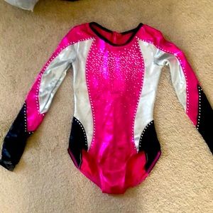 Gymnastics Leotard . Size MC. Child. Like New